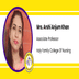 Holy Family College of Nursing, New Delhi, Associate Professor: Mrs. Arshi Anjum Khan Interview